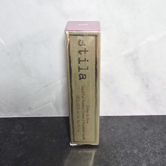 Stila New Glisten & Glow liquid eyeshadow in Brook full size 4.5 ml - Picture 5 of 12